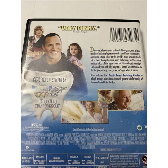 Tooth Fairy Movie  & The Game Plan_Rock Dwayne Johnson_ DVD Comedy - Picture 9 of 11
